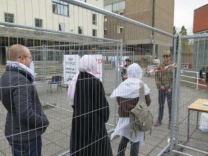 Mock Israeli Checkpoint