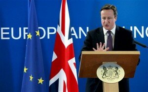 David Cameron at The European Union